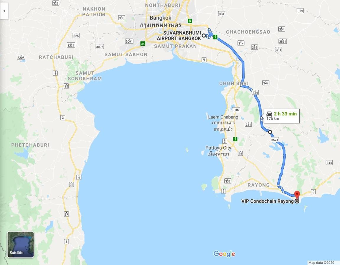 Panorama Sea View Room 245, V.I.P Condo Chain Rayong 반 페 외부 사진