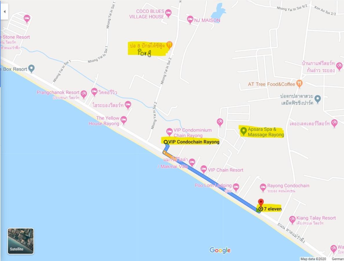 Panorama Sea View Room 245, V.I.P Condo Chain Rayong 반 페 외부 사진