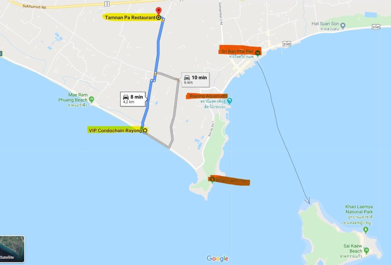 Panorama Sea View Room 245, V.I.P Condo Chain Rayong 반 페 외부 사진
